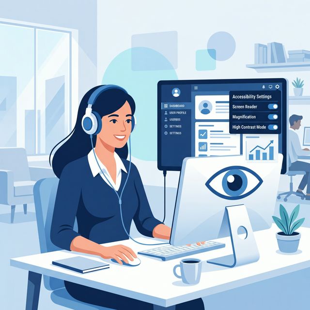 Visual Impairment Features